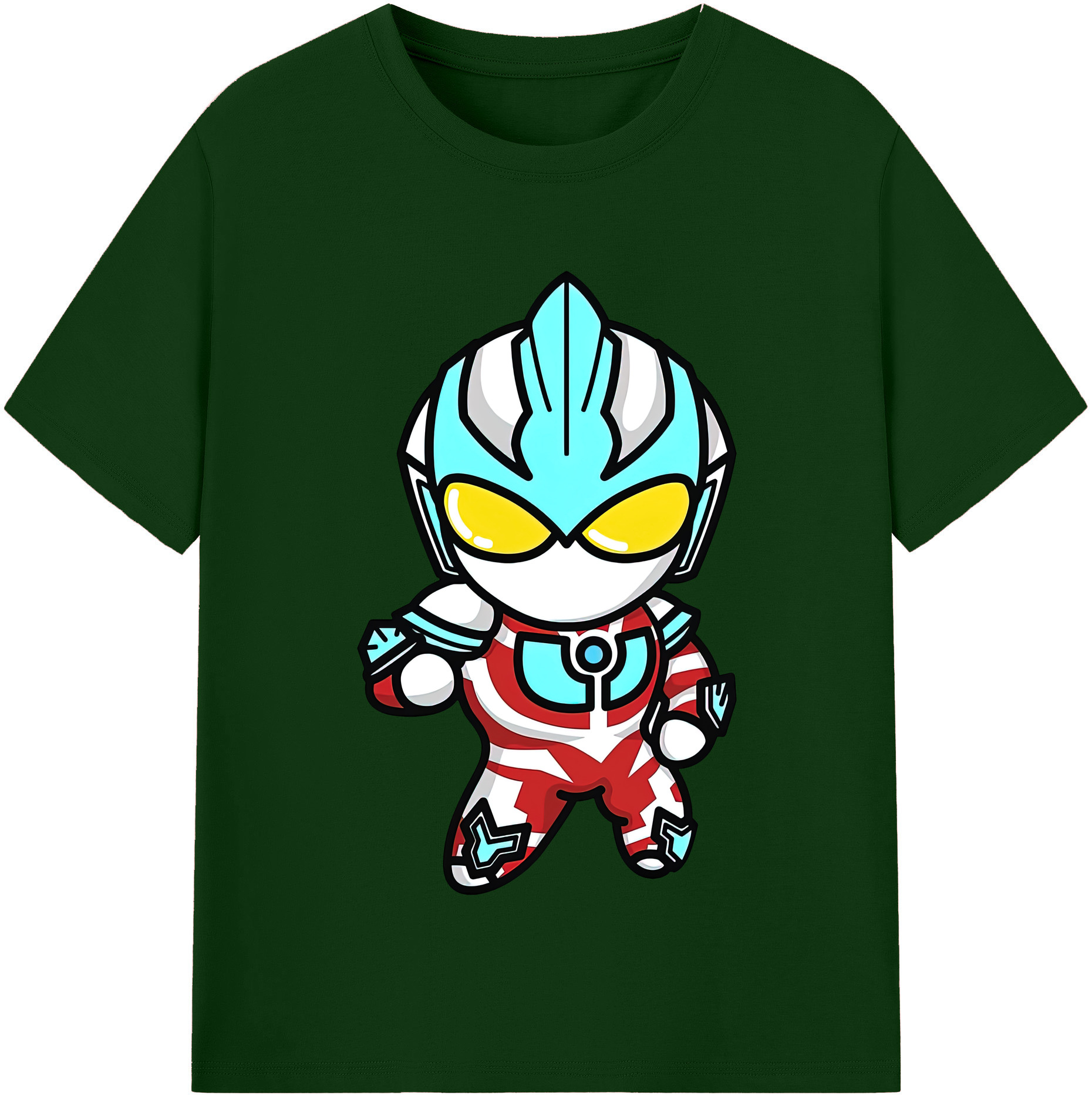 （画像用） ウルトラマン Ultraman 綿100％半袖Tシャツ（フロントプリント）
